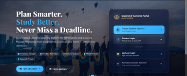 Web-Based Student Academic Planning and Reminder System